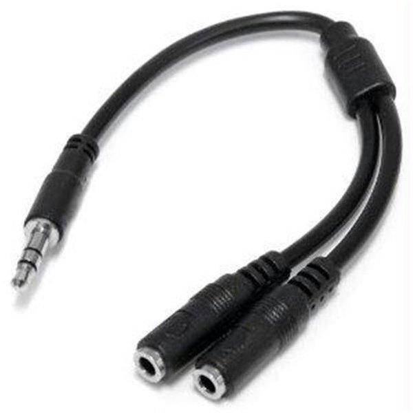 Dynamicfunction Startech  Split One Headphone Jack Into Two Separate Jacks - 3.5Mm Audio Splitter - Mini J DY535974